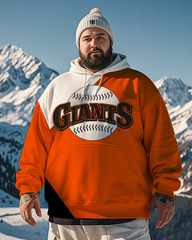 San Francisco Giants-Kapuzenpullover für Herren in Übergröße