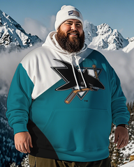 Sweat à capuche grande taille pour homme des Sharks de San Jose