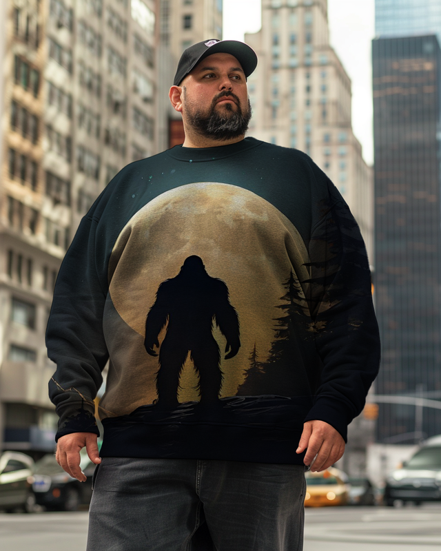 Men's Sasquatch Plus Size Sweatshirts