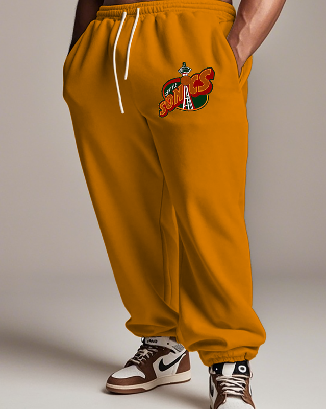 Sweat à capuche grande taille pour homme Seattle Supersonics