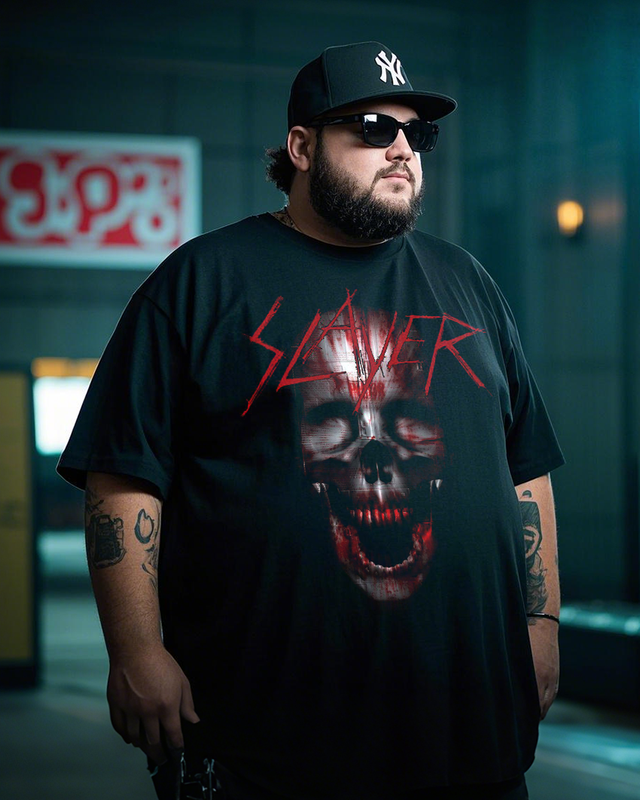 Slayer Men's Plus Size Short Sleeve T-Shirt