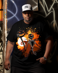 Men's Soul of the Pumpkin King Plus Size Short Sleeve T-Shirt