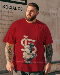 T-shirt à manches courtes pour homme de grande taille des Cardinals de St. Louis