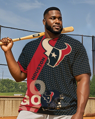 Texans Men's Plus Size Short Sleeve T-Shirt