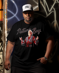 The Nature Boy T-Shirt für Herren in Übergröße