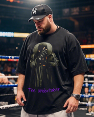 T-shirt à manches courtes pour homme The Undertaker, grande taille