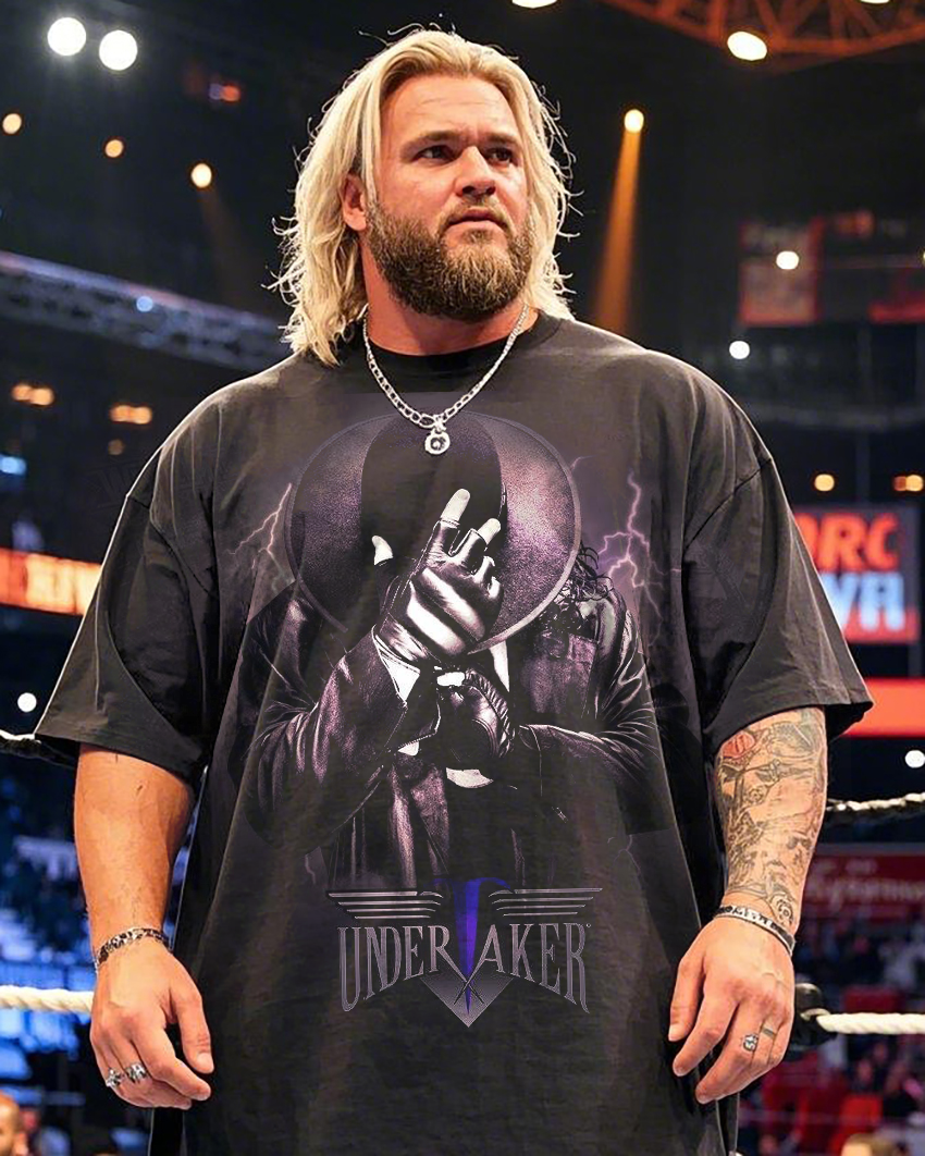 Undertaker Men's Plus Size Short Sleeve T-Shirt