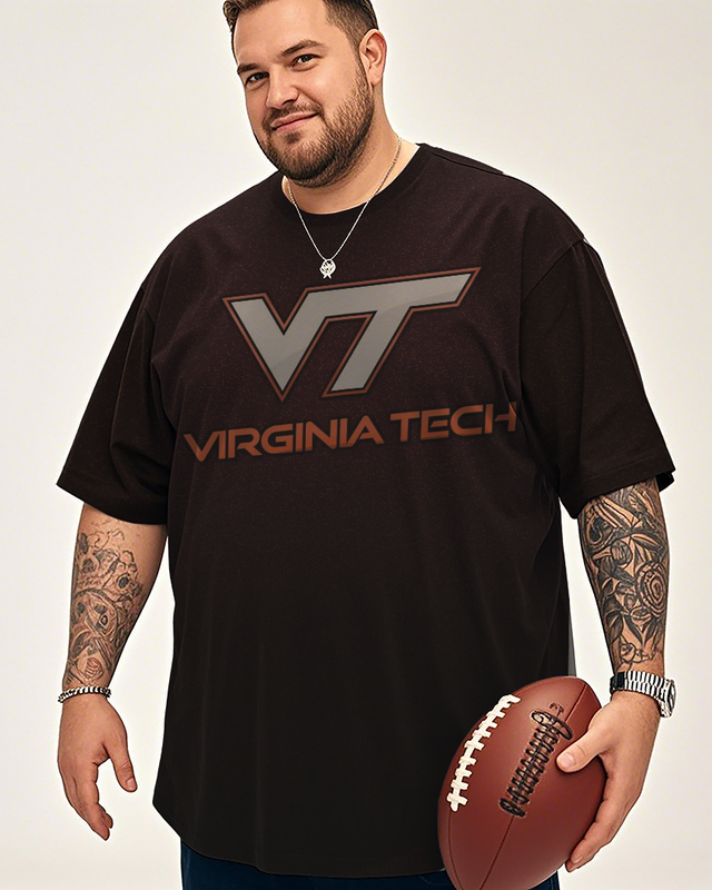 Virginia Tech Men's Plus Size Short Sleeve T-Shirt