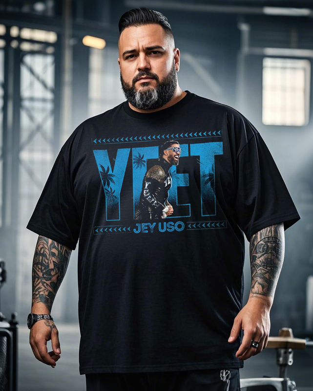 YEET JEY USO Men's Plus Size Short Sleeve T-Shirt