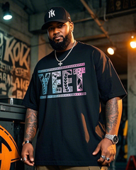 Yeet Men's Plus Size Short Sleeve T-Shirt