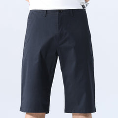 Plus Size Men's Casual Cropped Pants