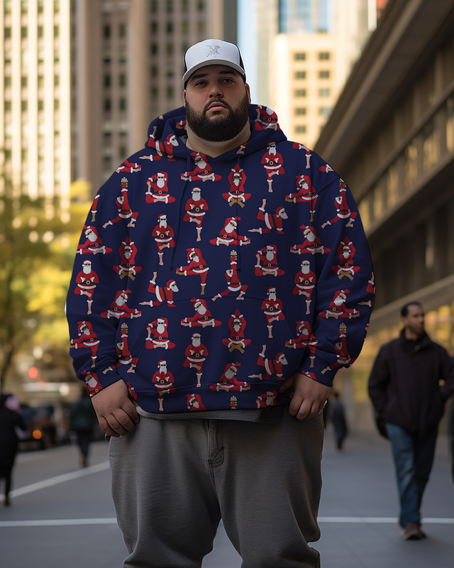 Men's The Christmas Grinch Plus Size Hoodies