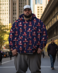 Men's The Christmas Grinch Plus Size Hoodies