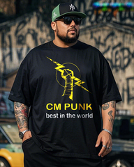 Best in The World Men's Plus Size Short Sleeve T-Shirt