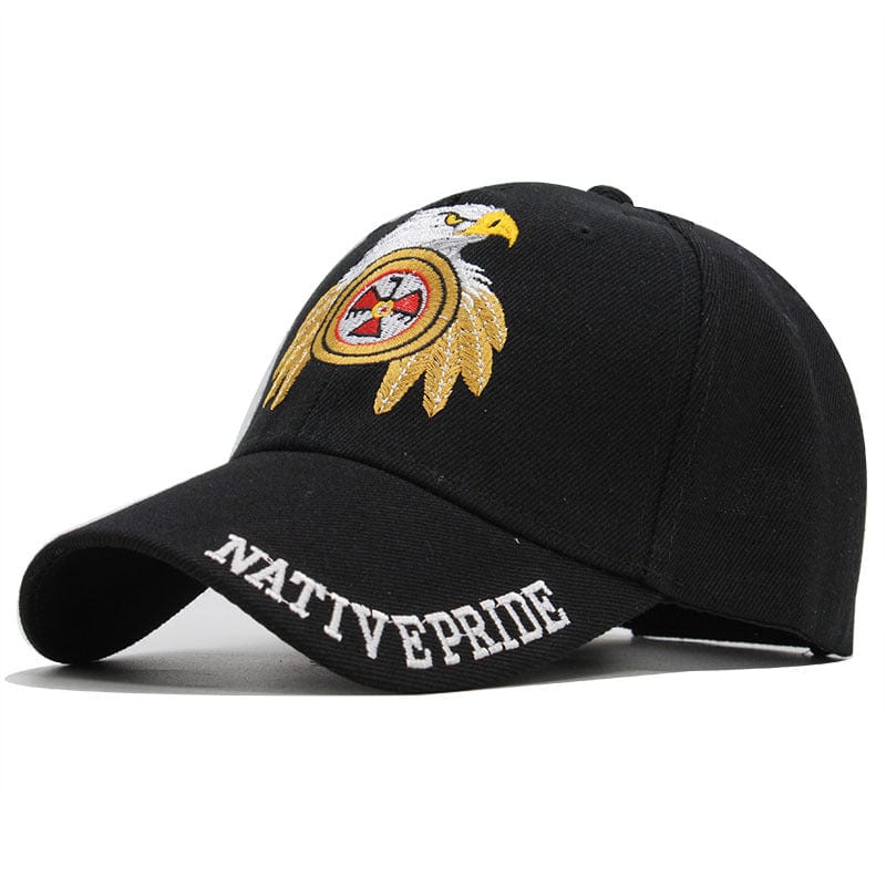 Casquette de baseball tendance avec broderie d'aigle