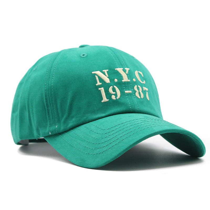 Baseballkappe mit NYC-Stickerei im amerikanischen Stil