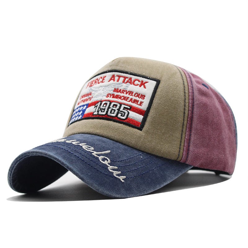 American Flag Embroidered Baseball Cap