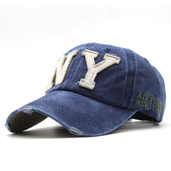 Casquette de baseball délavée NY Shade