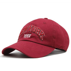 NEW YORK Embroidered Lettering Baseball Cap