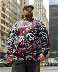 Men's  Horror Character Plus Size Sweatshirts