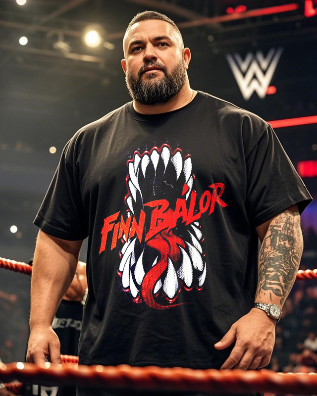 Finn Balor Men's Plus Size Short Sleeve T-Shirt