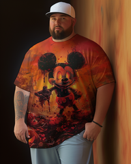 Men's halloween Plus Size T-Shirt