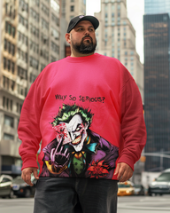 Joker-Sweatshirts für Herren in großen Größen