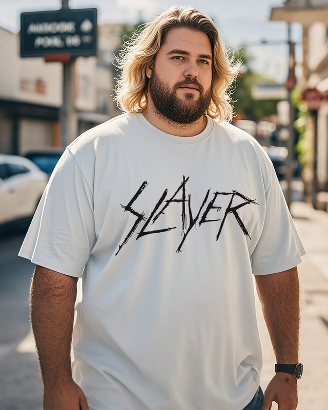 Slayer Men's Plus Size Short Sleeve T-Shirt