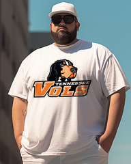 Tennessee T-Shirt und Shorts für Herren in Übergröße