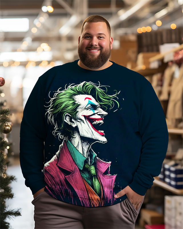 Sweat-shirts grande taille pour hommes The Joker