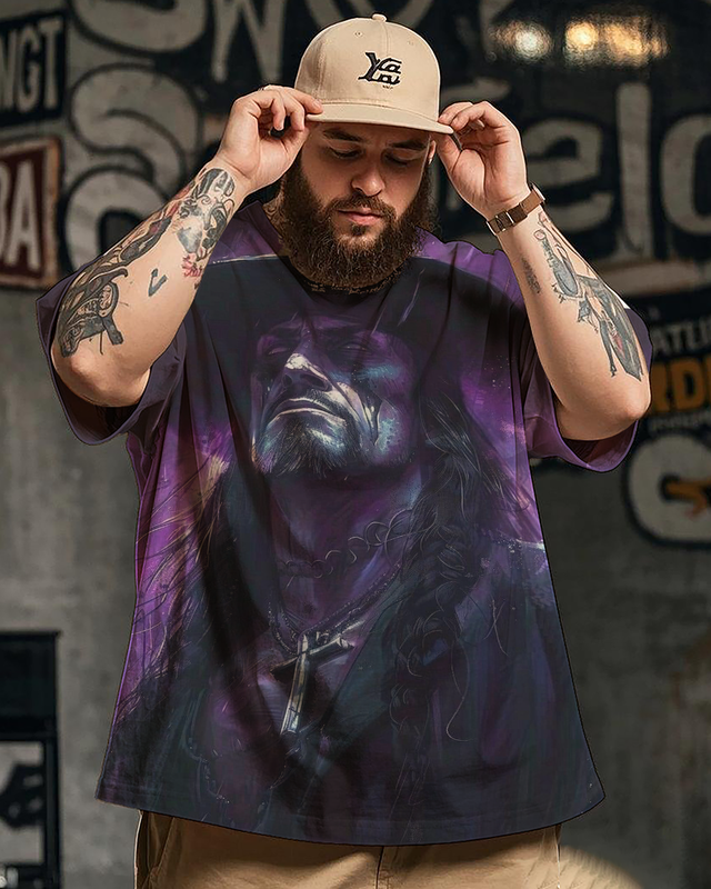 Undertaker Men's Plus Size Short Sleeve T-Shirt