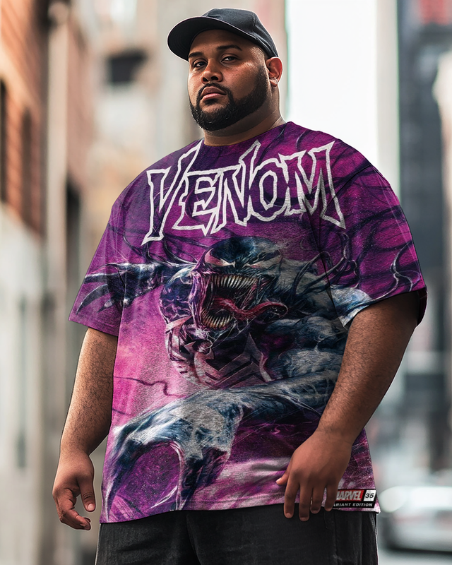 Men's Venom Plus Size T-Shirt